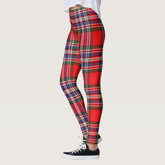 Scotstee Clan MacFarlane Modern Tartan Women Leggings (Left)