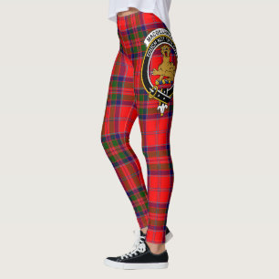 Scotstee Clan MacGillivray Crest Tartan Women Leggings