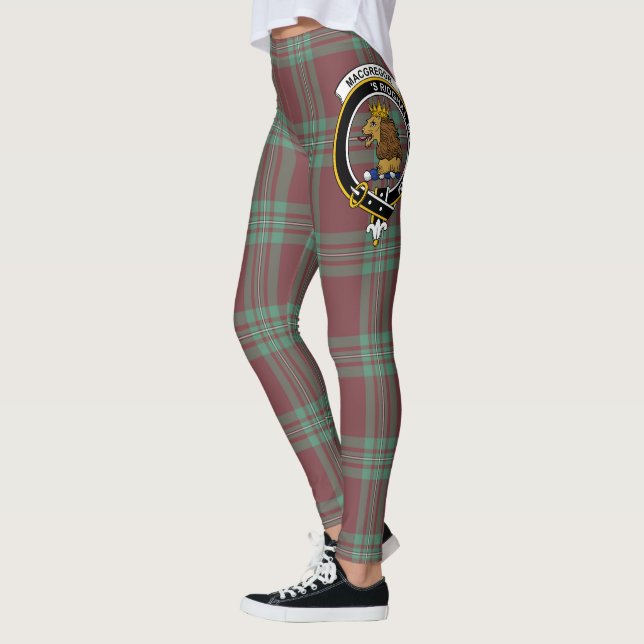 Scotstee Clan MacGregor Hunting Ancient Crest Leggings (Left)