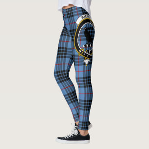 Scotstee Clan MacKie Ancient Crest Tartan Women Leggings