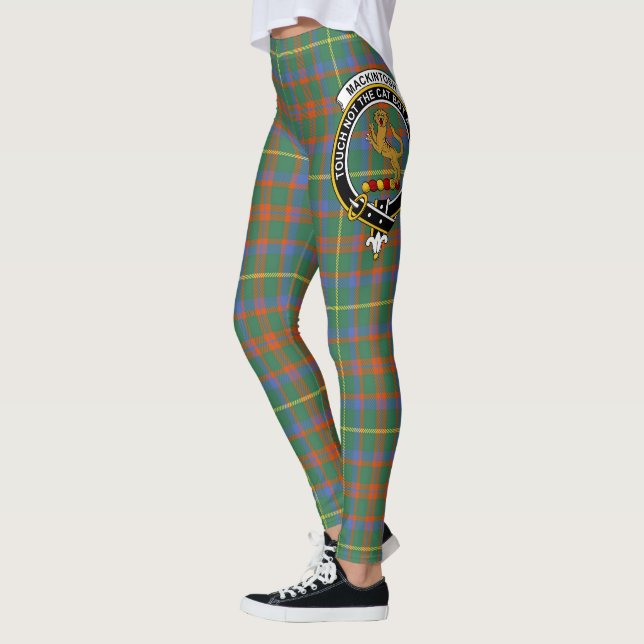 Scotstee Clan MacKintosh Hunting Ancient Crest Leggings (Left)