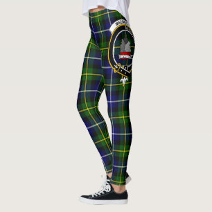 Scotstee Clan MacNeill Of Barra Crest Tartan Women Leggings