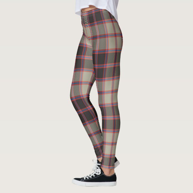 Scotstee Clan MacPherson Hunting Ancient Tartan Leggings (Left)