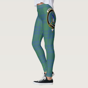 Scotstee Clan Montgomery Ancient Crest Tartan  Leggings