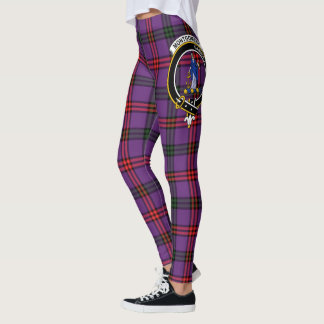 Scotstee Clan Montgomery Crest Tartan Women Leggings