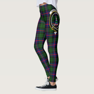 Scotstee Clan Morrison Crest Tartan Women Leggings