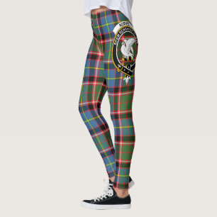 Scotstee Clan Norvel Crest Tartan Women Leggings