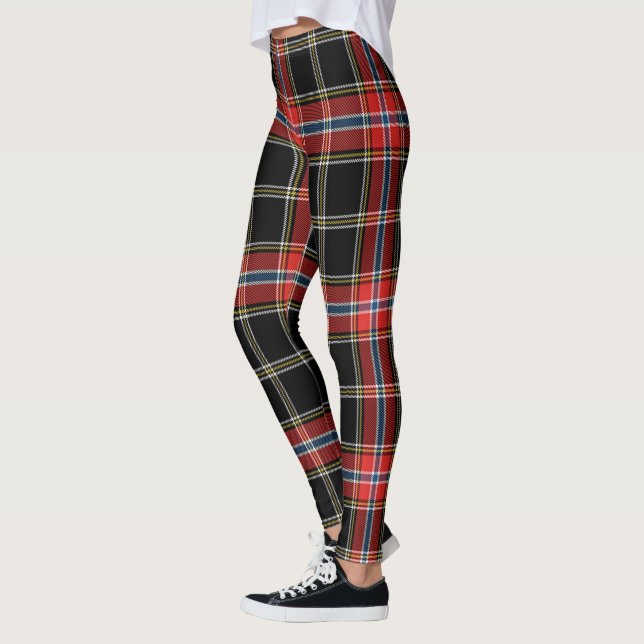 Scotstee Clan Norwegian Tartan femmes Leggings (Gauche)