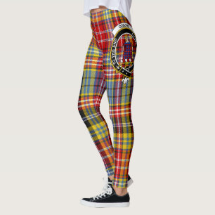 Scotstee Clan Ogilvie Of Airlie Ancient Crest Leggings