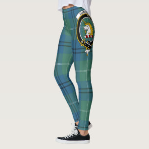 Scotstee Clan Oliphant Ancient Crest Tartan Women  Leggings