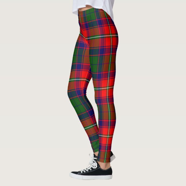 Scotstee Clan Roxburgh Tartan Women Leggings (Left)