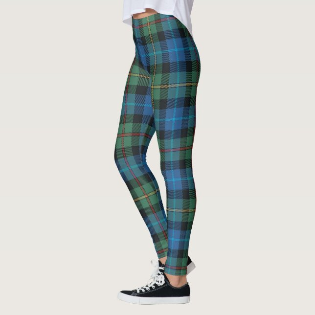 Scotstee Clan Smith Ancient Tartan Women Leggings (Gauche)