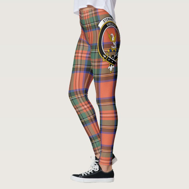 Scotstee Clan Stewart of Appin Ancient Crest Tarta Leggings (Left)