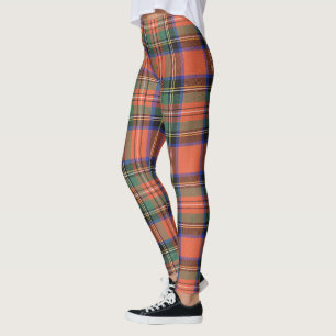 Scotstee Clan Stewart Royal Ancient Tartan Women Leggings