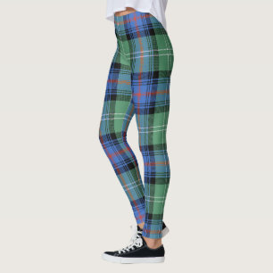 Scotstee Clan Sutherland Old Ancient Tartan Women  Leggings