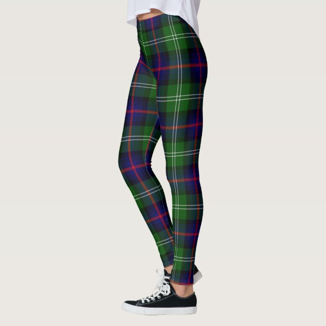 Scotstee Clan Sutherland Tartan Women Leggings (Left)