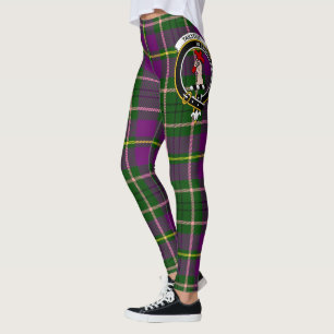 Scotstee Clan Taylor Crest Tartan Women Leggings