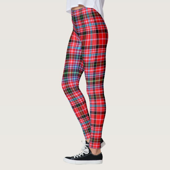 Scotstee Clan Udny Tartan Women Leggings (Left)
