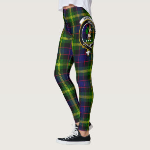 Scotstee Clan Watson Modern Crest Tartan Women Leggings