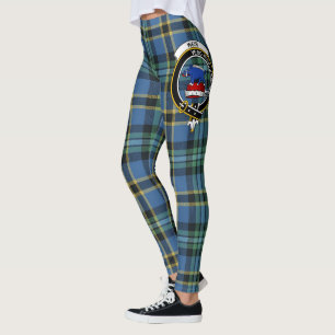 Scotstee Clan Weir Ancient Crest Tartan Women Leggings