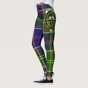 Scotstee Clan Whitelaw Modern Crest Tartan Women Leggings