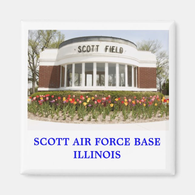 Scott AFB Magnet (Devant)