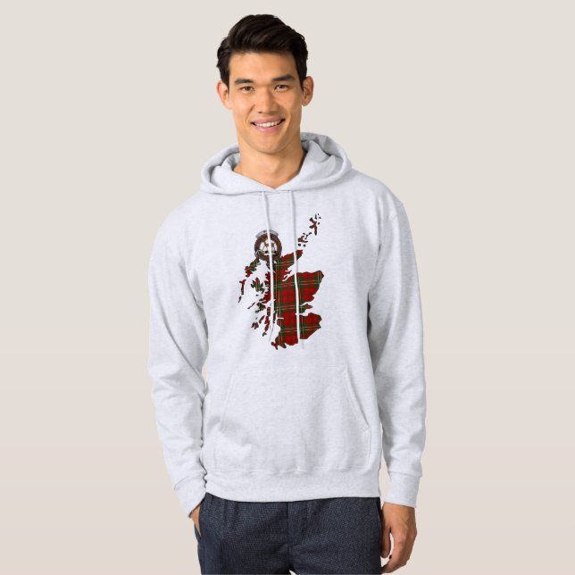 Scott Clan Badge Adult Hoodie (Front Full)