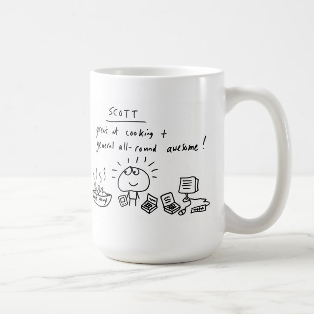 scott coffee mug (Right)