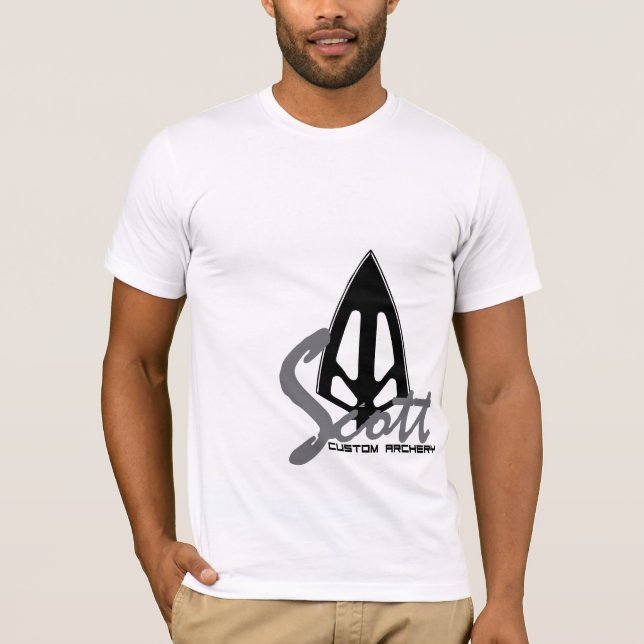 Scott Custom Archery TARGET T-Shirt (Front)