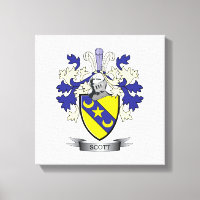 Scott Family Crest Coat of Arms