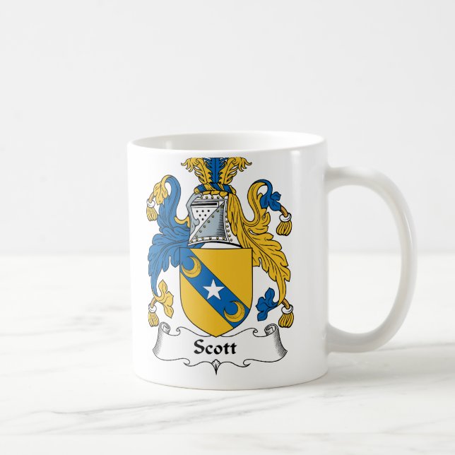 Scott Family Crest Coffee Mug (Right)
