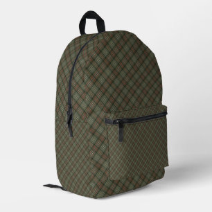Scott Green Weathered Printed Backpack