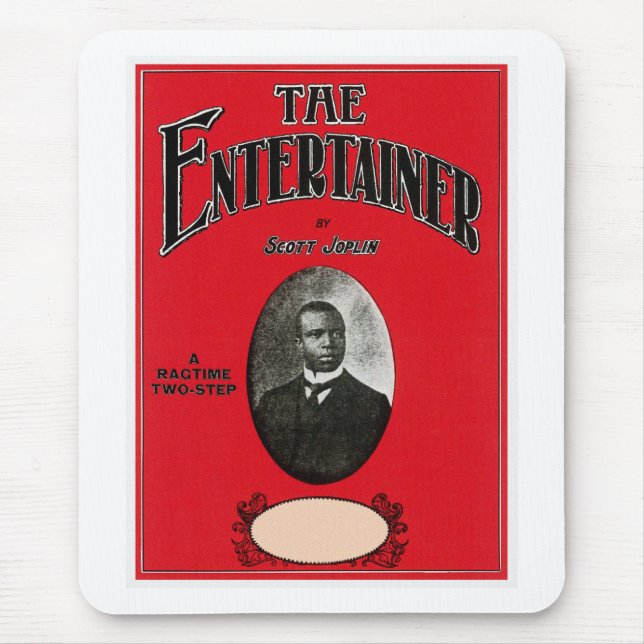 Scott Joplin Song Sheet Cover Mouse Pad (Front)