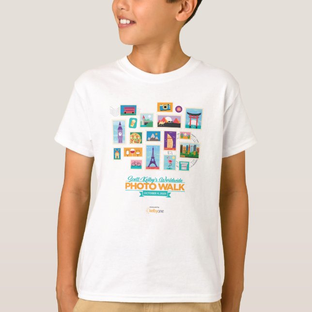 Scott Kelby's Worldwide Photo Walk '25 White Shirt (Front)