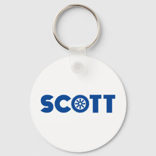 Scott Petrol Head Keychain