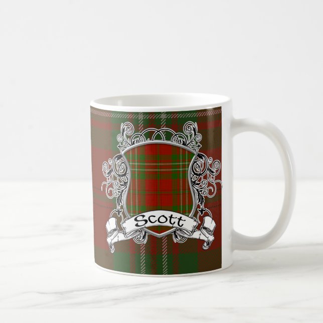 Scott Tartan Shield Coffee Mug (Right)