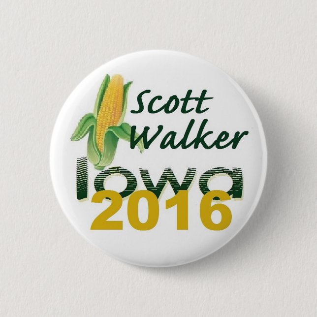 Scott WALKER 2016 2 Inch Round Button (Front)