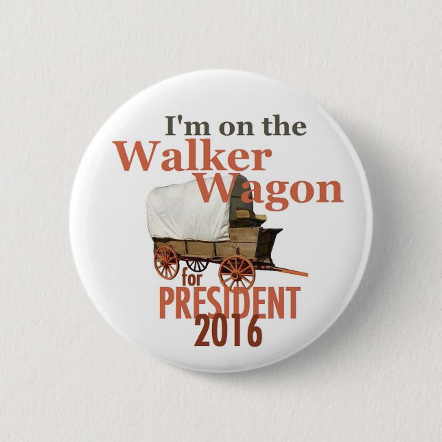 Scott WALKER 2016 2 Inch Round Button (Front)