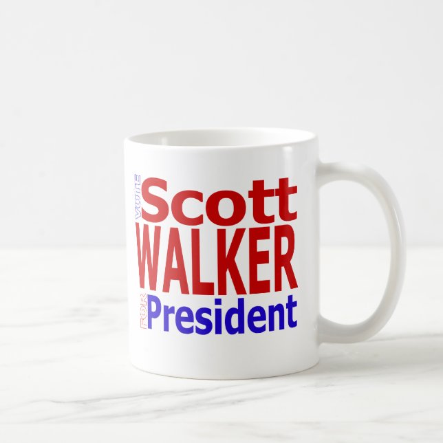 Scott Walker for President Coffee Mug (Right)