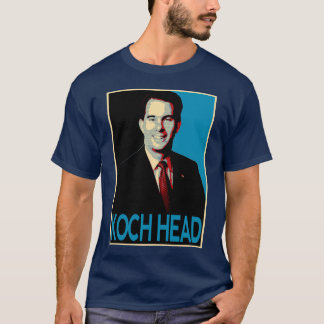 Scott Walker -- Koch Head T-Shirt