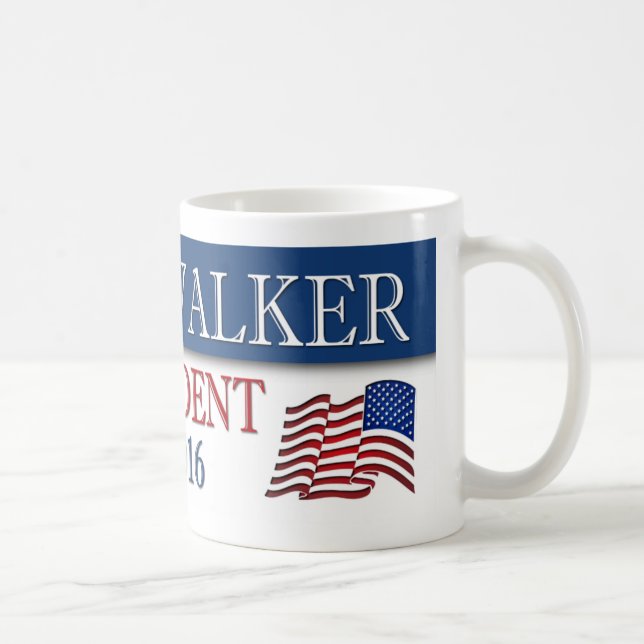 Scott Walker President 2016 Coffee Mug (Right)