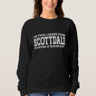 Scottdale Hometown GA Georgia Home Roots City Scot Sweatshirt