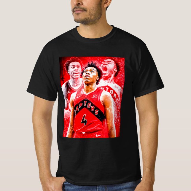 Scottie Barnes #4 T-Shirt (Front)