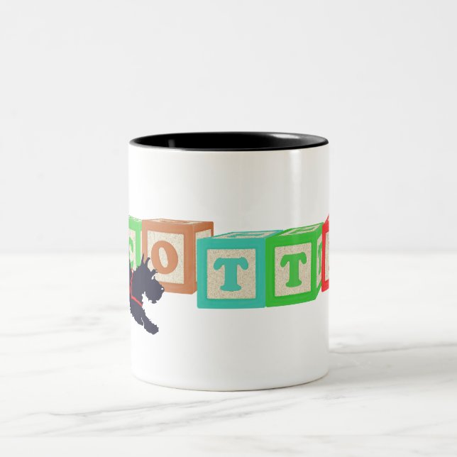 Scottie Blocks Mug (Center)