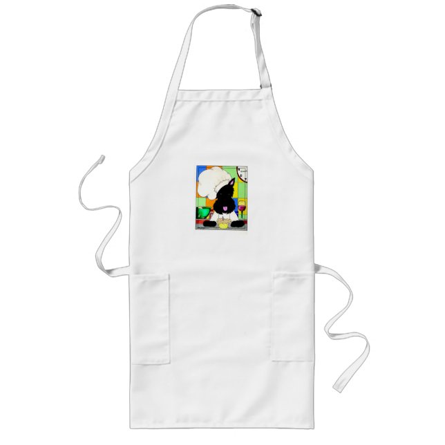 Scottie Chef Long Apron (Front)