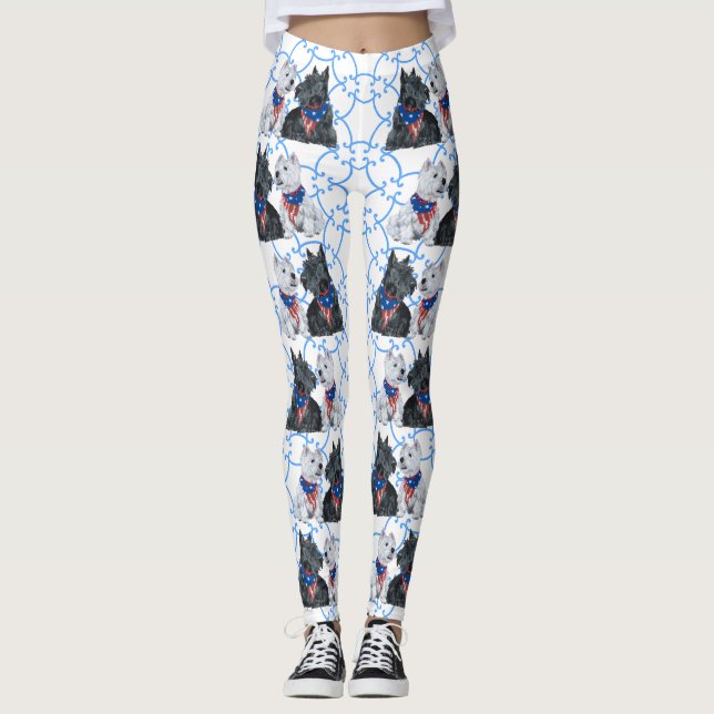 Scottie Chien Leggings (Devant)