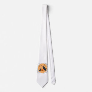 SCOTTIE Dad and Pup Halloween Tie