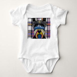 Scottie Dog Baby Bodysuit