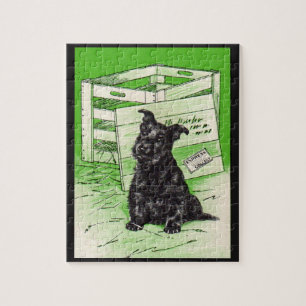 Scottie dog by special delivery jigsaw puzzle