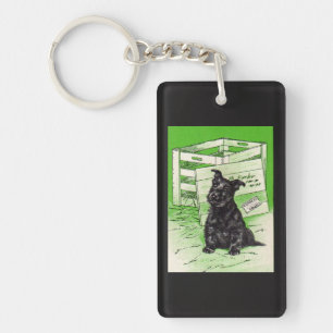 Scottie dog by special delivery keychain
